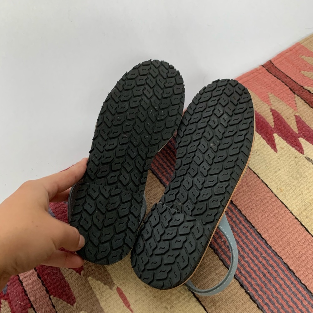 Ishvara Blue Suede Slingback Slides Sandals 39 - Picture 5 of 5